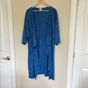 LuLaRoe Blue Knit Cardigan